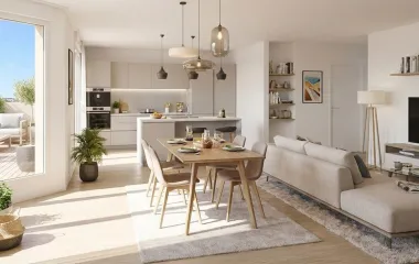 Programme immobilier neuf Salon-de-Provence résidence au calme avec un patio de verdure