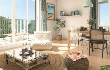 Sanguinet vues dégagées à deux minutes du lac