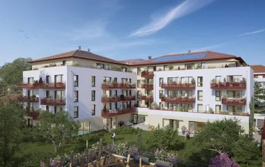 Programme immobilier neuf Sciez résidence senior LMNP à 8 min du Lac Léman