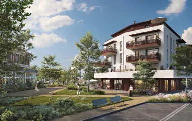 Programme immobilier neuf Sciez cœur de ville proche lac Léman