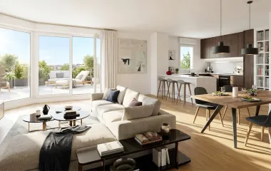 Programme immobilier neuf Sennecey-lès-Dijon quartier verdoyant proche de Dijon