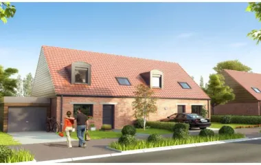 Programme immobilier neuf Steenwerck quartier résidentiel