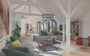 Programme immobilier neuf Strasbourg Neudorf Déficit Foncier proche gare Krimmeri-Meinau