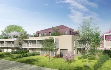 Programme immobilier neuf Strasbourg quartier résidentiel à 15 min du centre-ville