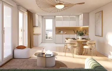 Programme immobilier neuf Suresnes à quelques minutes de la Seine et de La Défense