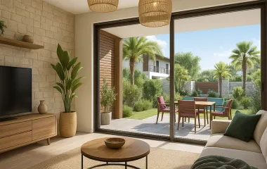 Terre Sainte villas avec piscines au sud de l’île