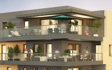 Programme immobilier neuf Thonon-les-Bains à 1 km des berges du lac Léman