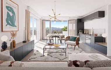 Programme immobilier neuf Thonon-les-Bains à 5 min à vélo du Lac Léman