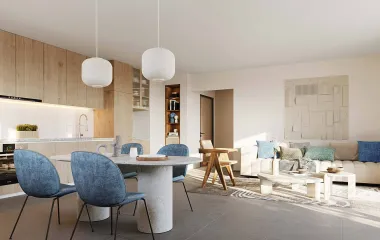 Programme immobilier neuf Thonon-les-Bains quartier résidentiel calme et pratique