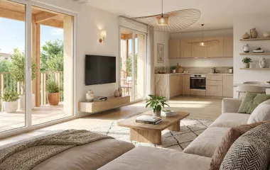 Toulouse quartier de la Maourine à 250 m du métro B