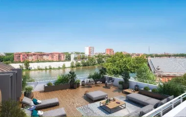 Programme immobilier neuf Toulouse Saint-Cyprien proche de la Garonne