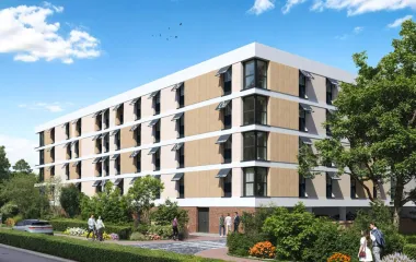 Programme immobilier neuf Touques résidence de services à 2 kilomètres de Deauville