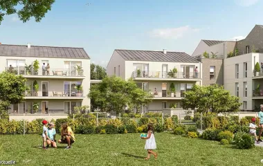 Programme immobilier neuf Tours au coeur d'un parc-jardin