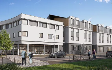 Programme immobilier neuf Trélazé résidence étudiante à deux pas des grandes écoles