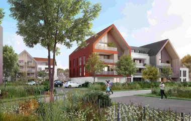 Programme immobilier neuf Vendenheim proche Shopping Promenade le long du canal