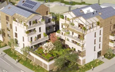 Programme immobilier neuf Vern-sur-Seiche cadre verdoyant à 6 min à pied de la gare
