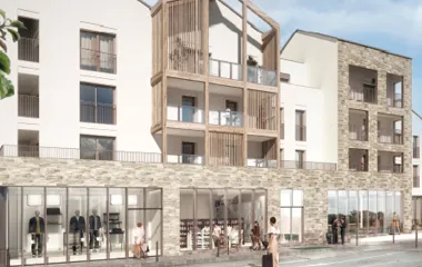 Programme immobilier neuf Vern-sur-Seiche résidence face à la Place de l’Église
