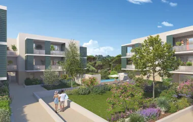 Programme immobilier neuf Villeneuve-Loubet au coeur d'un écrin de nature