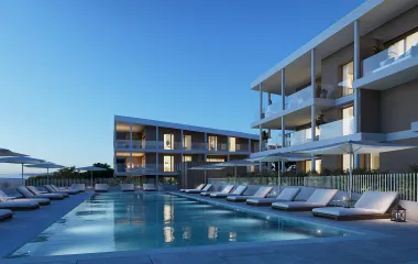 Programme immobilier neuf Villeneuve-Loubet résidence avec piscine à 10 min de Loubet Plage