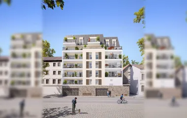 Programme immobilier neuf Villeneuve-Saint-Georges à 5 min a pied du RER D en bord de Seine