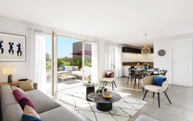 Programme immobilier neuf Villeurbanne à 450 mètres du métro A