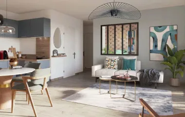 Programme immobilier neuf Villeurbanne à deux pas du métro A Cusset
