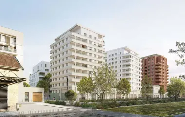 Programme immobilier neuf Villeurbanne en face du tramway T3 direction la gare Part-Dieu