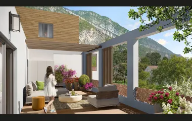 Programme immobilier neuf Voreppe quartier de l'Hoirie à 20 min de Grenoble