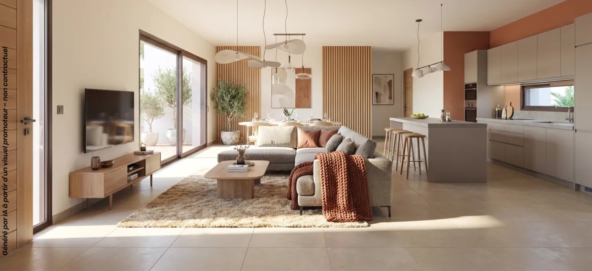 Agde villas neuves T4 et T5 à 3.5km du golf du Cap d'Agde
