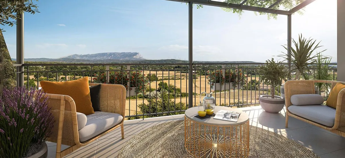 Aix-en-Provence au cœur du prisé quartier Couteron-Puyricard