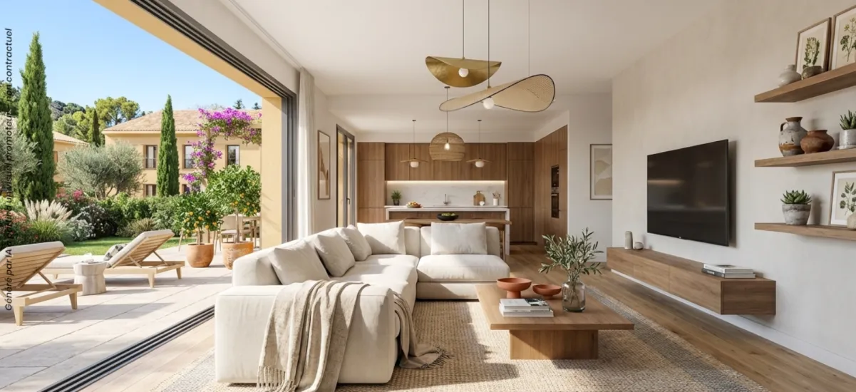 Aix-en-Provence quartier calme de Luynes