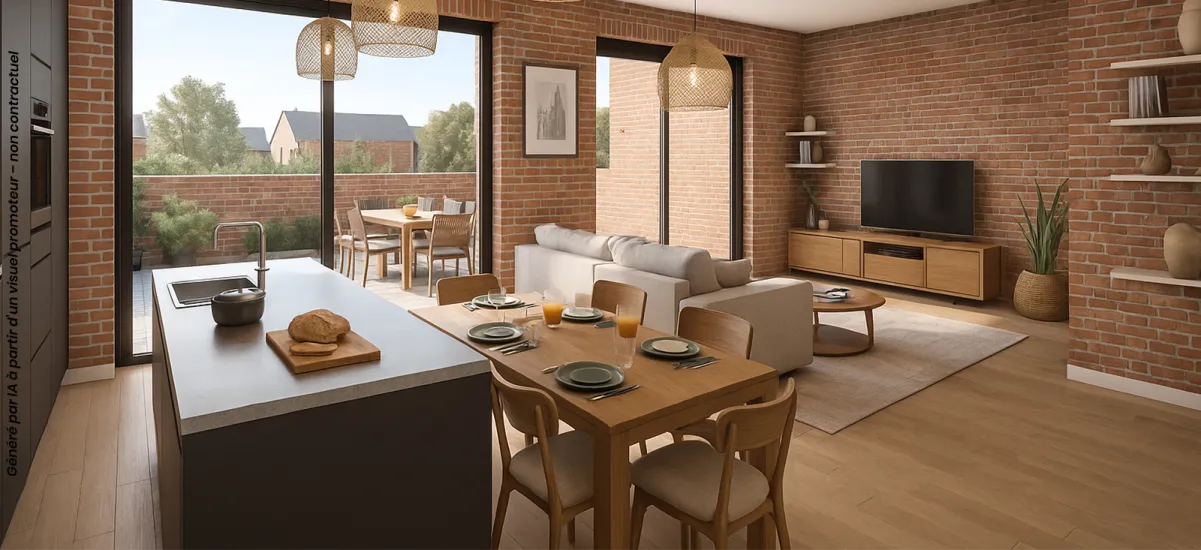 Amiens hypercentre à moins de 15 min à pied de la gare