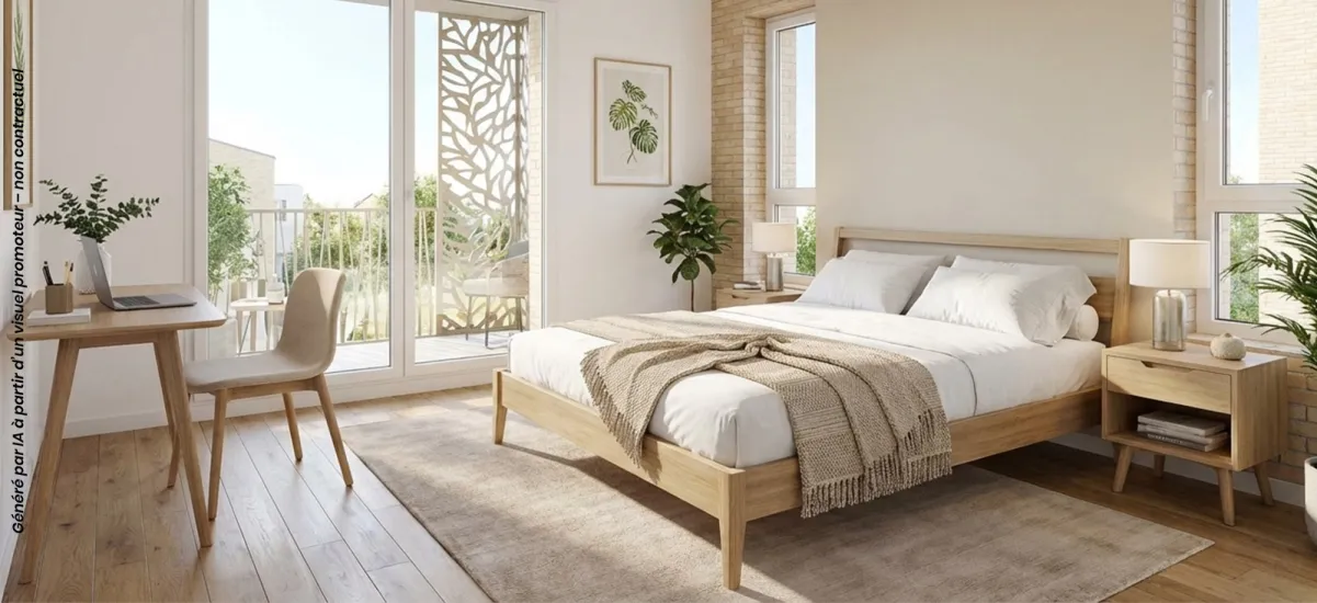 Angers à quelques minutes à pied du tramway B