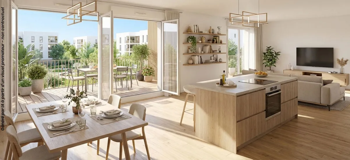 Angers au cœur du quartier Les Hauts de Saint Aubin