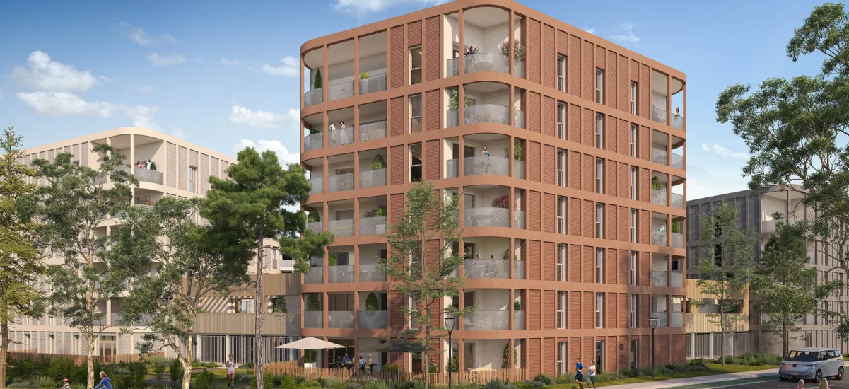 Angers au sud des quartiers Deux-Croix / Banchais