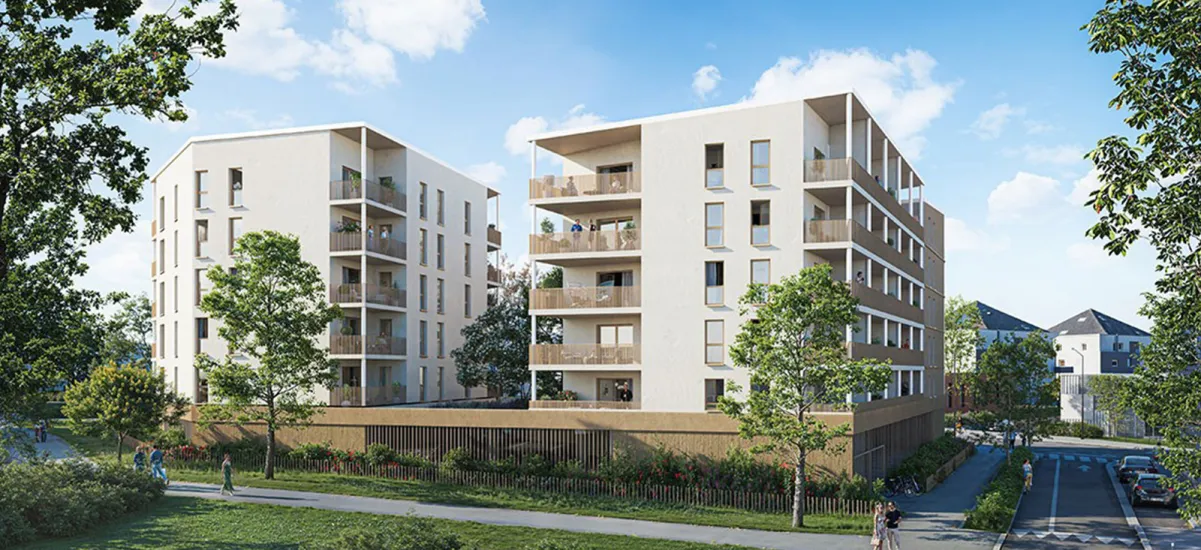 Angers proche du tramway