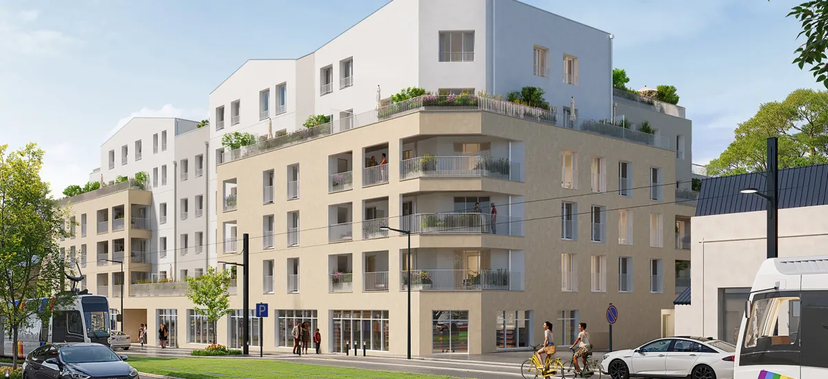 Angers quartier Belle-Beille à 3 minutes à pied du tramway