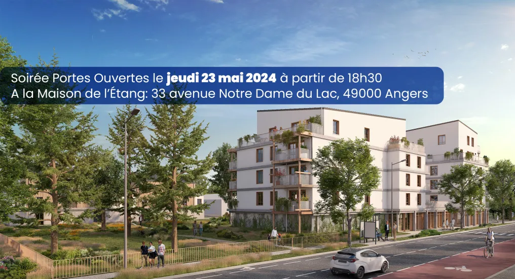 Angers quartier Belle-Beille à 650m du campus Polytech