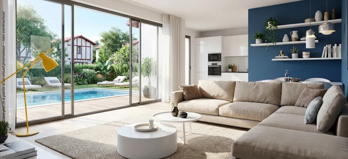 Anglet à 20 minutes à pied des plages