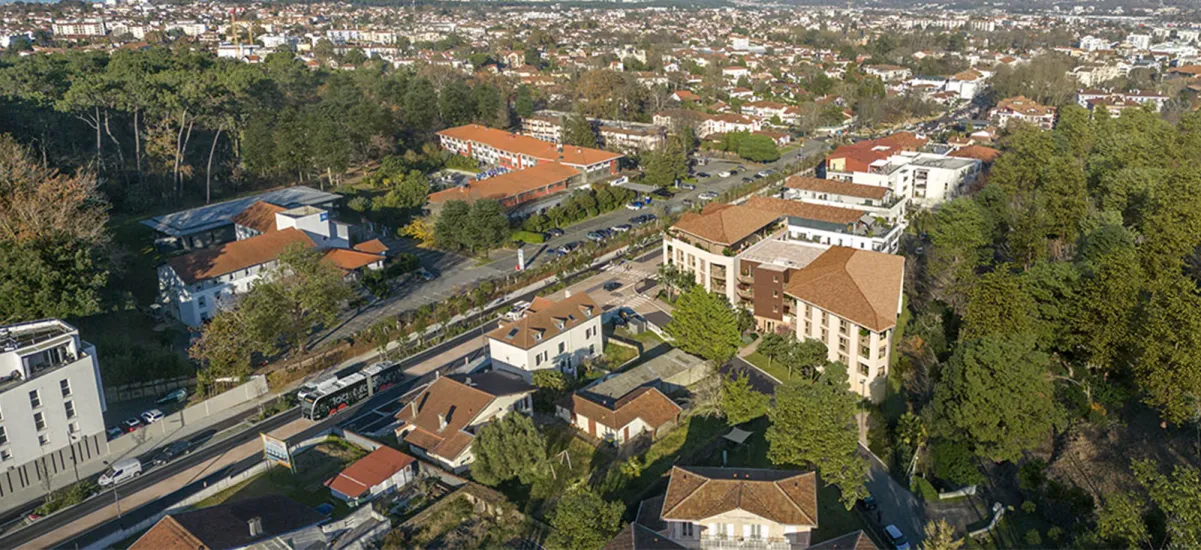 Anglet au cœur d’un domaine paysager proche plage