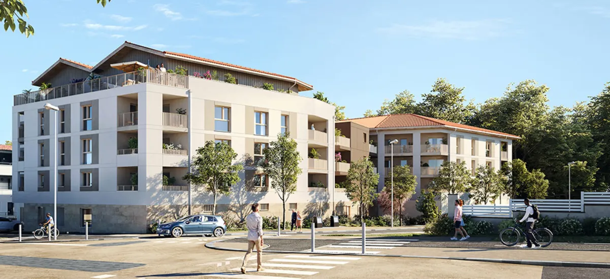 Anglet au cœur d’un domaine paysager proche plage