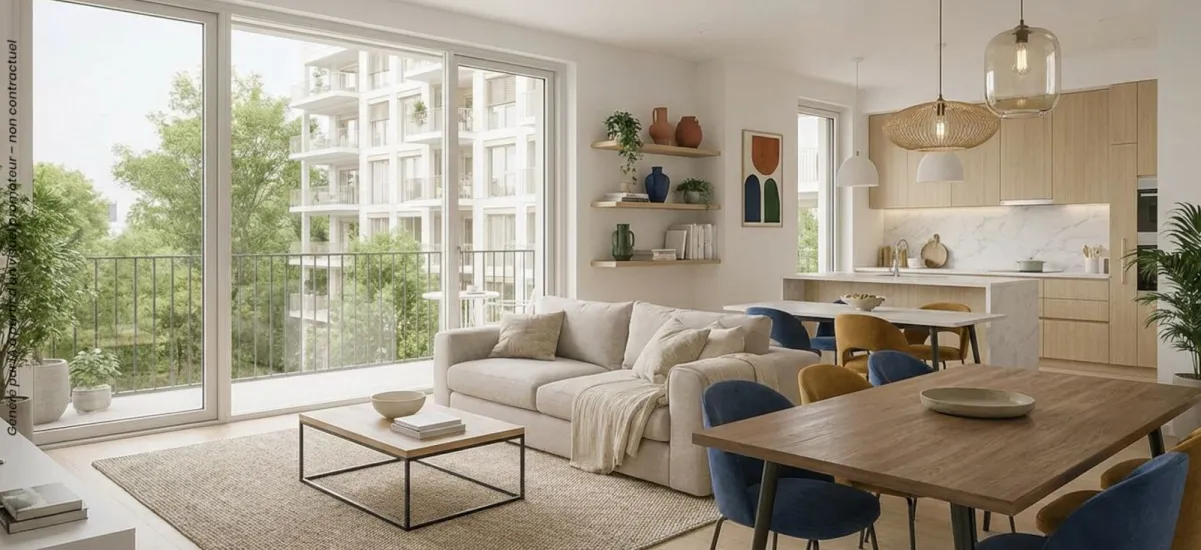 Annecy quartier en renouveau proches berges du Fier