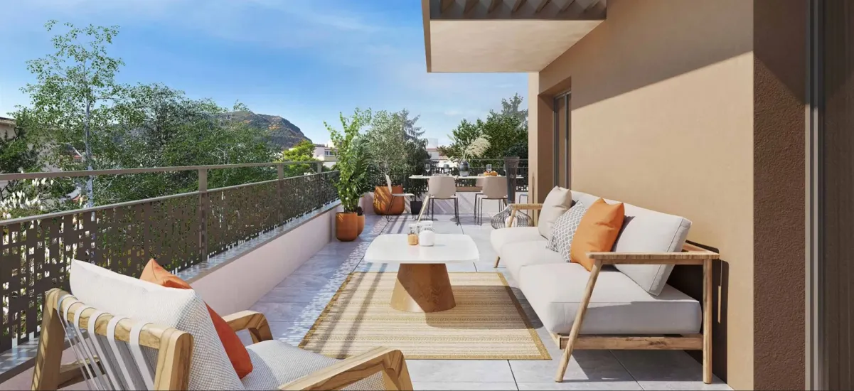 Annemasse à proximité immédiate du centre-ville