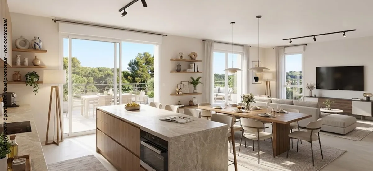 Antibes au coeur d'un quartier résidentiel et calme