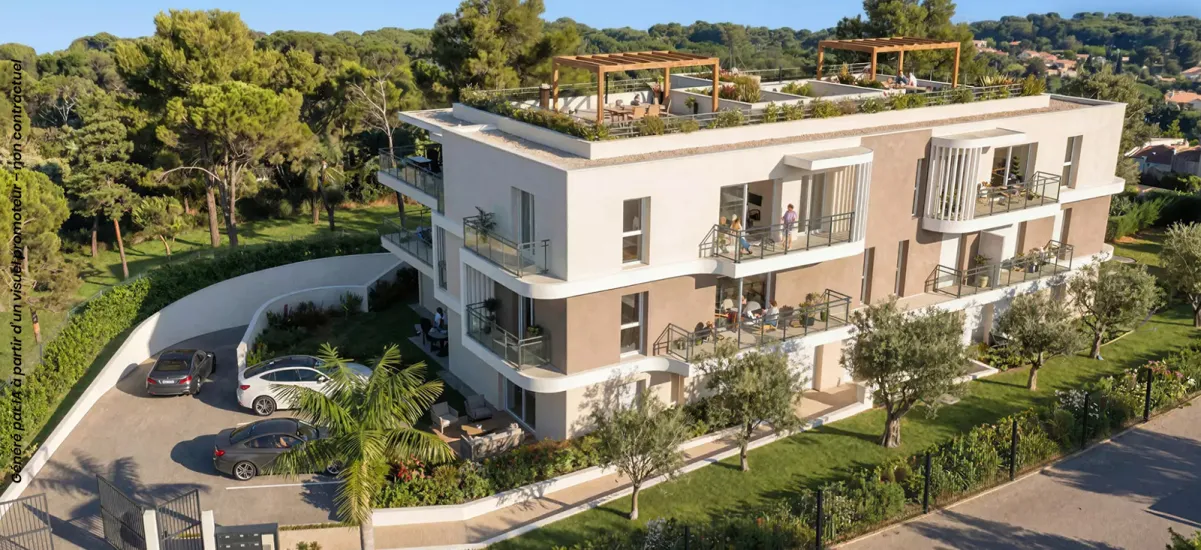 Antibes au coeur d'un quartier résidentiel et calme