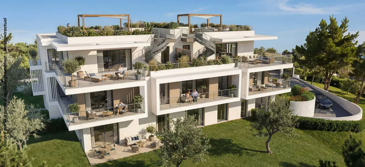 Antibes au coeur d'un quartier résidentiel et calme