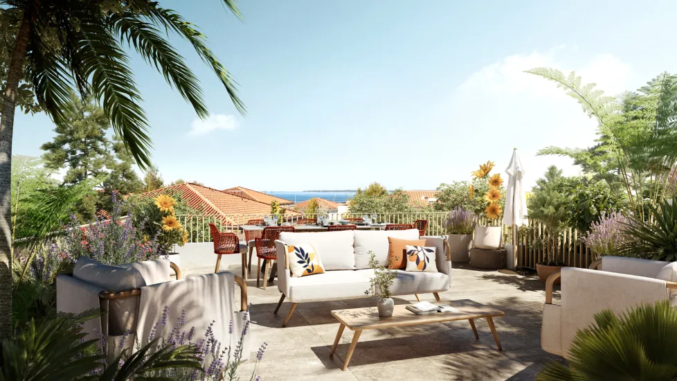 Antibes Juan-les-Pins résidence de standing à 200 m de la plage