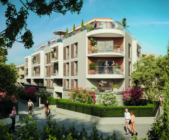 Antibes quartier calme secteur Juan les Pins