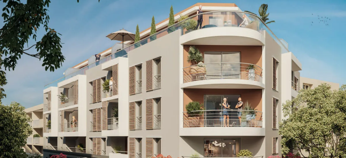 Antibes quartier calme secteur Juan les Pins