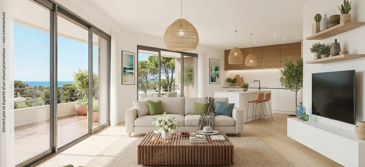 Antibes résidence neuve au cœur de la pinède